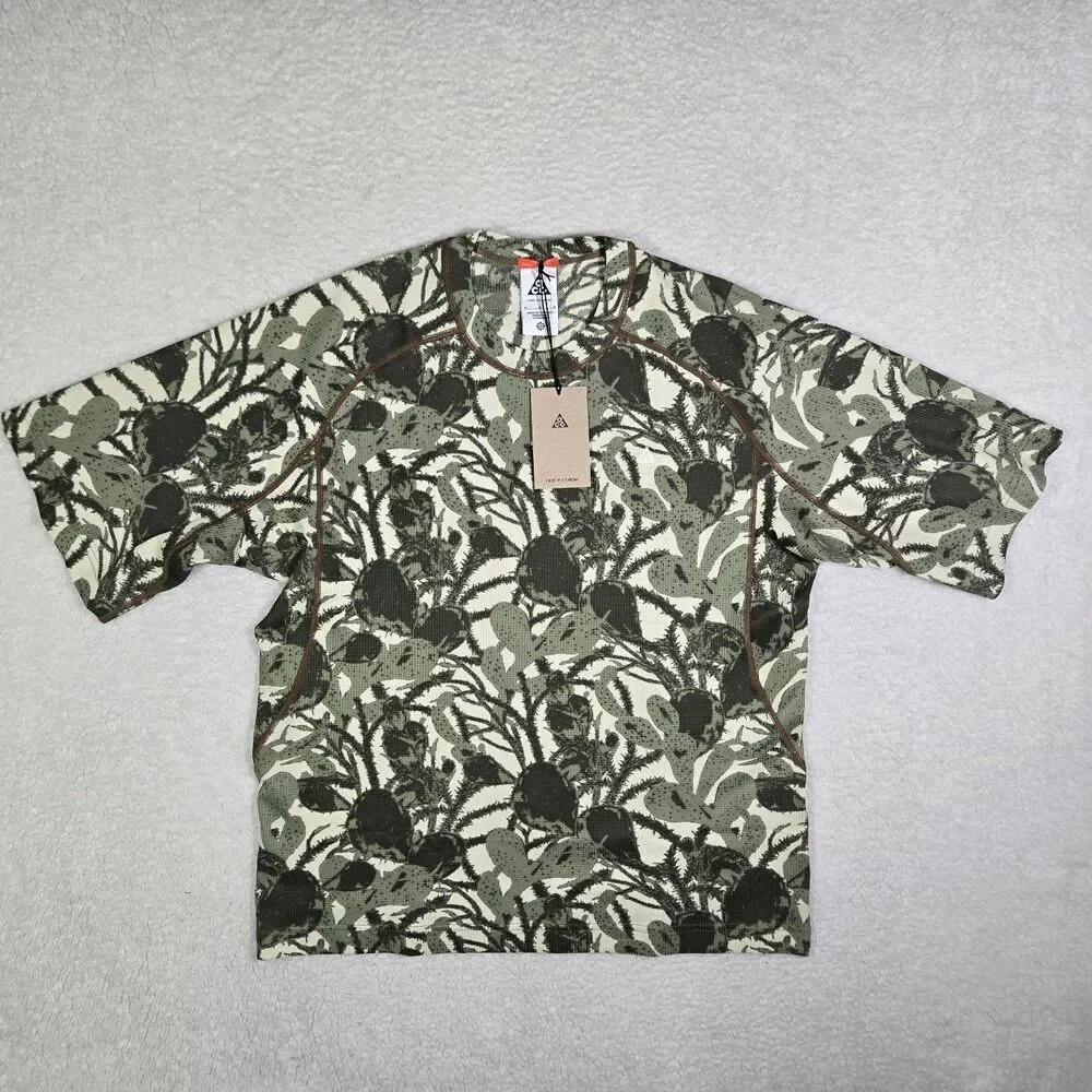 Nike ACG Mens Medium Shirt Chinati Texas Cactus Base Layer 1 HV0587-229 Dri Fit